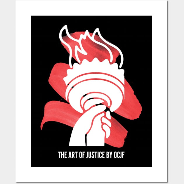 Art of Justice Torch Wall Art by OCJF